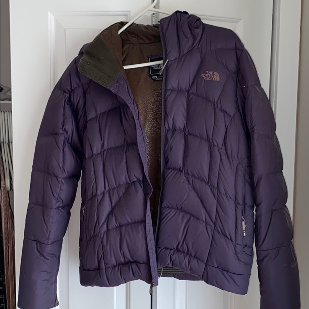 North Face purple jacket